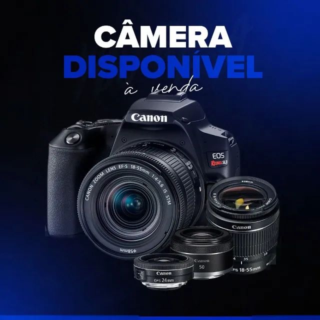 Camera canon sl3 +247 anúncios na OLX Brasil