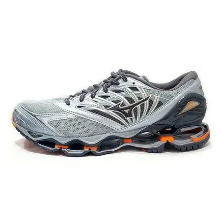 Tenis Mizuno Wave Prophecy 8 Cinza Laranja Novo Original Caixa