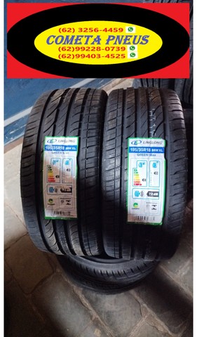 (2undisp) Kit 2  Pneus aro 18 medida 195/35r18  Linglong