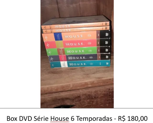Box DVD Série House - 6 Temporadas
