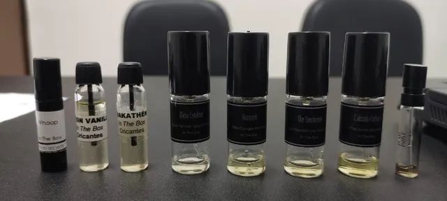 Decants / Amostras de Perfumes - In The Box e Channel