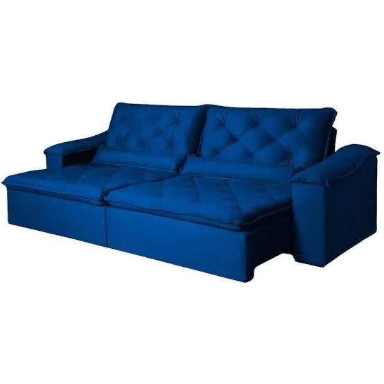 Sofá Retrátil e Reclinável 2,50m Decor p766 - Foto 3