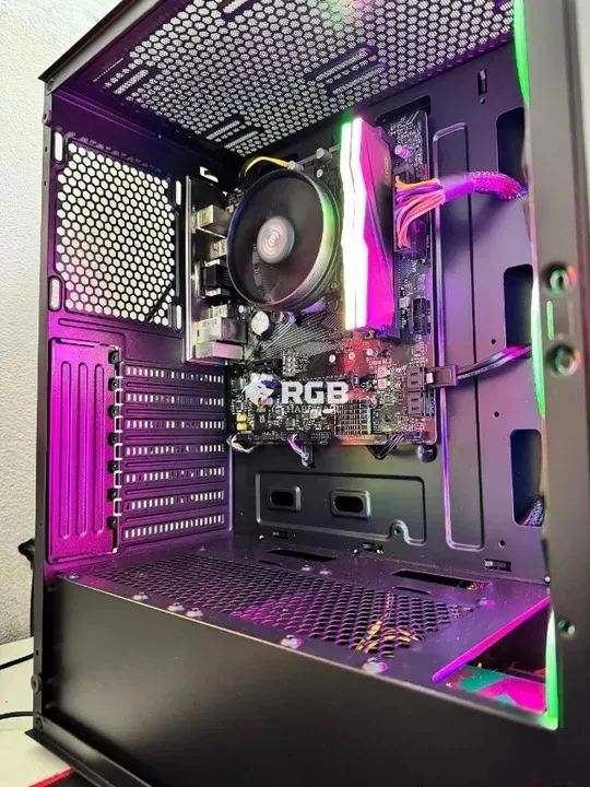 Pc Gamer Completo Ryzen 5 5600gt 16 gb de ram 1 ano de garantia - Foto 4