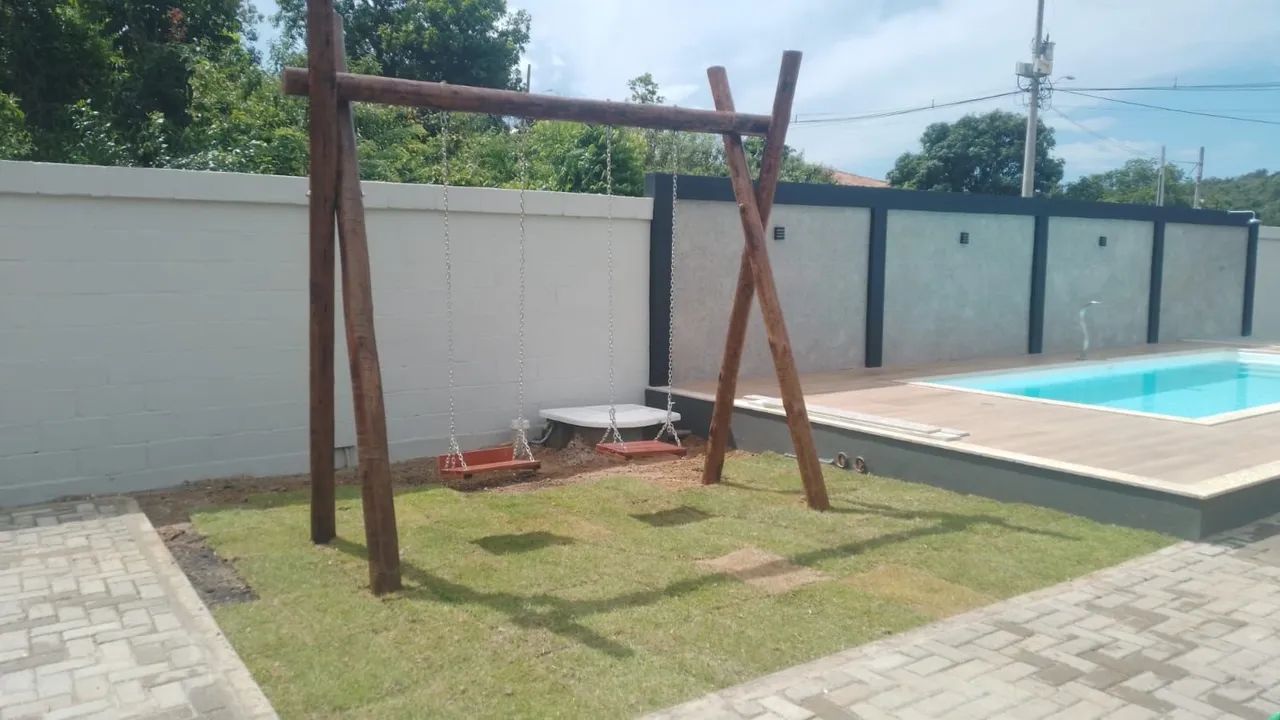 Balanço Duplo em eucalipto tratado 