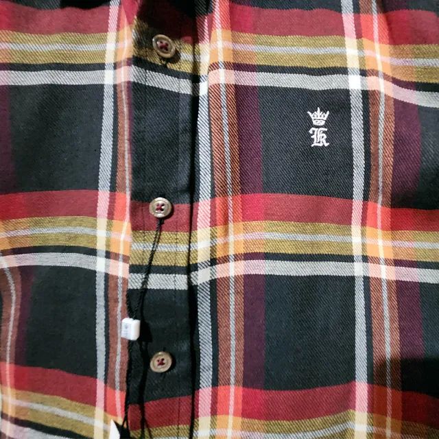 Camisa Sergio K Xadrez Marrom [Nova] - Foto 2