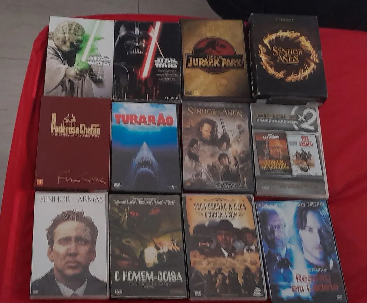 Lote de DVDs 