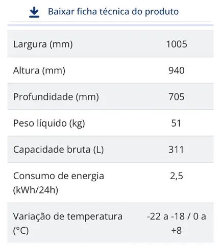 Freezer horizontal dupla ação 311 litros - marca fricon 2 anos de garantia - Foto 2