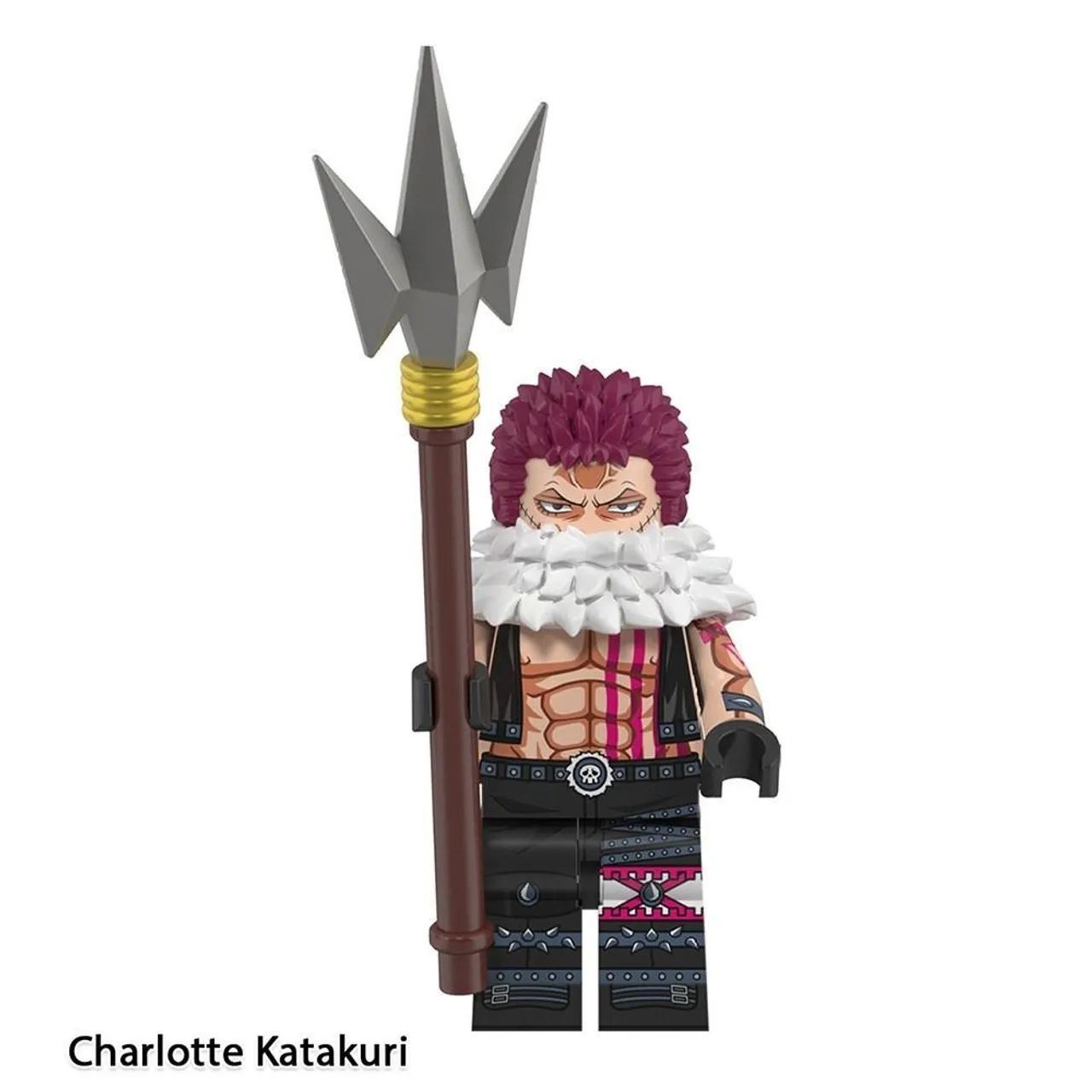 One Piece MiniFigure blocos de montar Luffy chapéu de Palha  - Foto 6