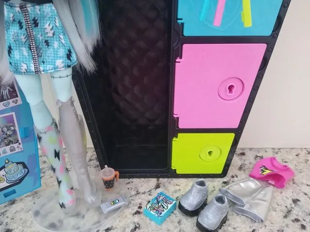 Boneca Monster High G3 Frankie Skulltimates Secrets - Foto 5