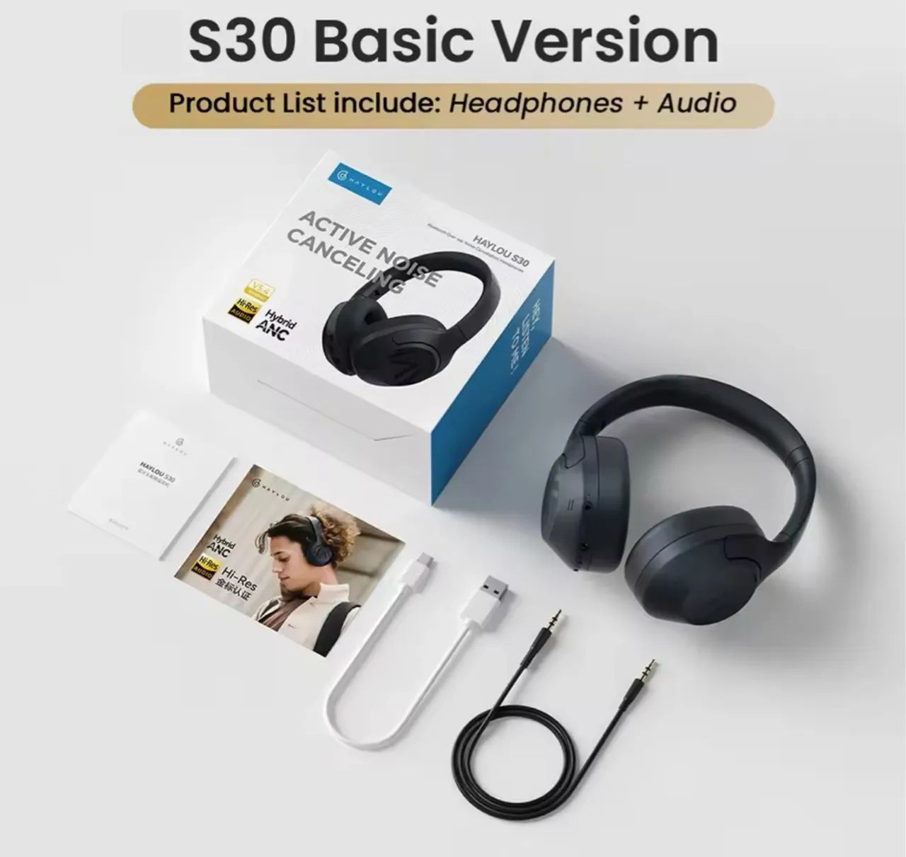 Fone de Ouvido Bluetooth Haylou S30 com Cancelamento de Ruído - Foto 4