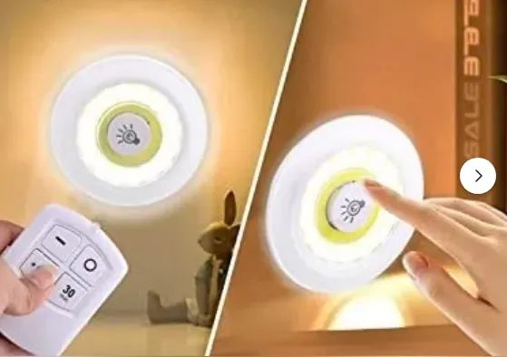 Lâmpada Led Spot Sem fio com controle