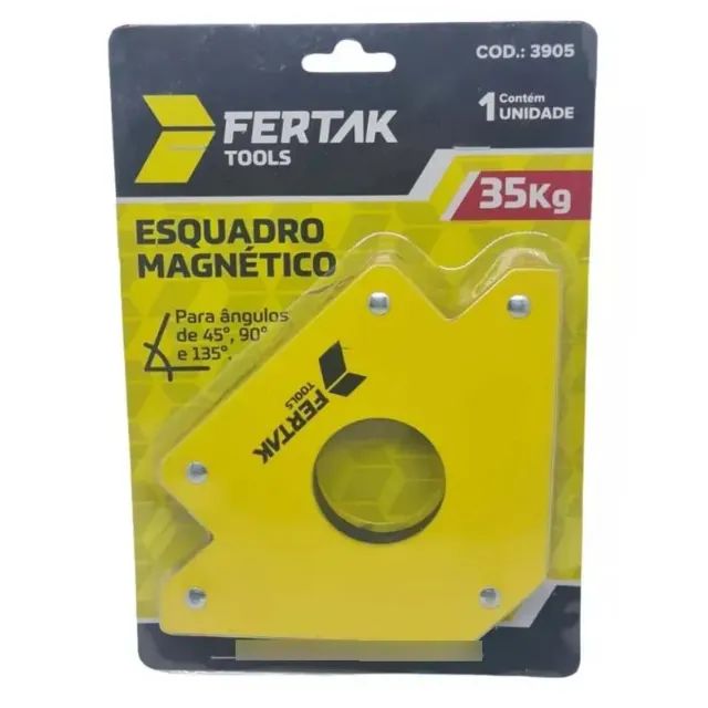 Esquadro Magnético Triangular para Soldagem 35Kg - Foto 2