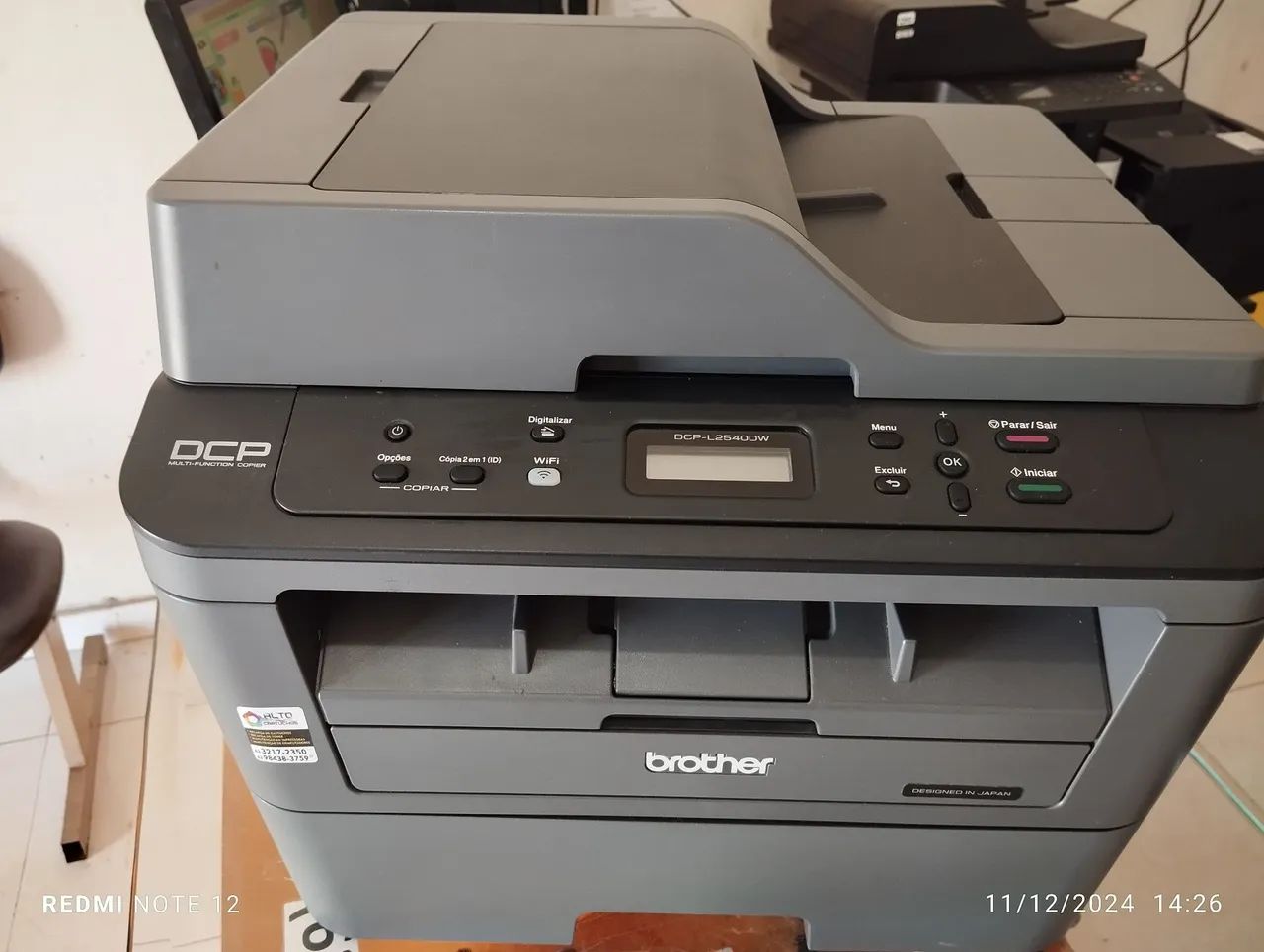 Impressora Multifuncional Brother DCP-L2540DW