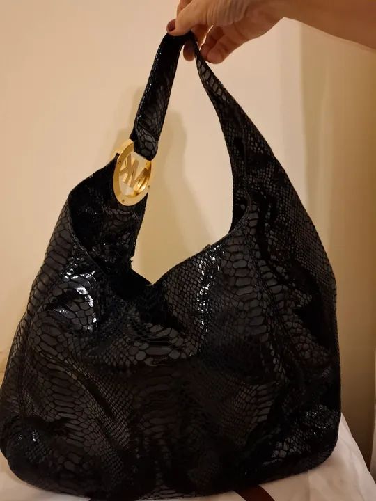 Bolsa MK couro legítimo EUA - Foto 6