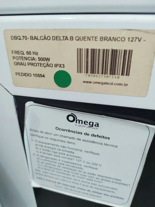 Balcão quente Omega  - Foto 4