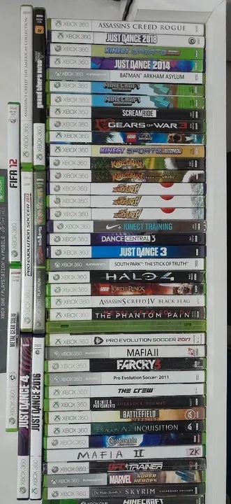 Jogos Xbox360 Originais 
