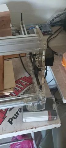 Máquina Gravação A Laser 2500mw Eleksmaker A3 Usada - Foto 2