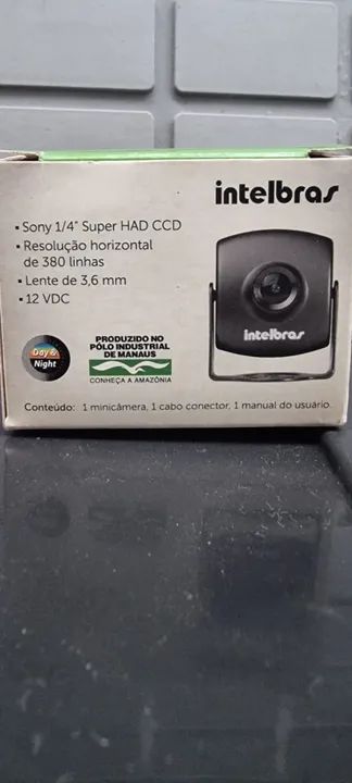 3 minicamera para videoporteiro intelbras vm310DN H - Foto 6