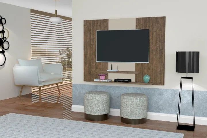 Painel Top Para TV Até 46'' Polegadas! Frete + montagem grátis. - Foto 3