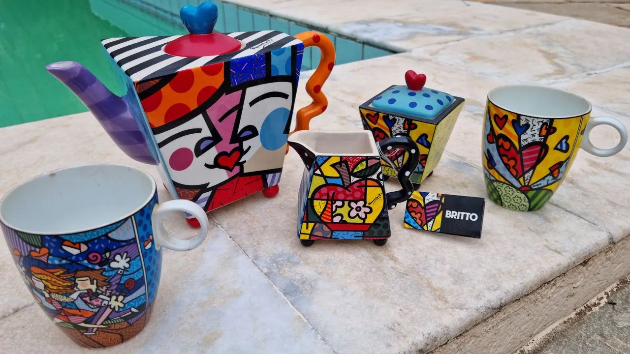 Conjunto de Café do Britto, UNICAS PEÇAS EM TODO BRASIL!! - Foto 5