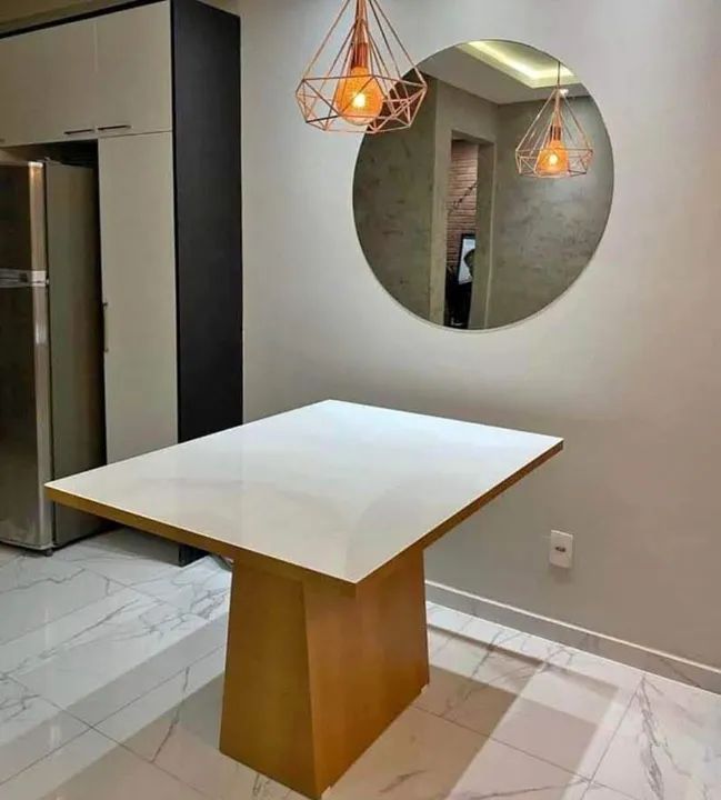 Mesas de luxo tampo de vidro laqueada  - Foto 3
