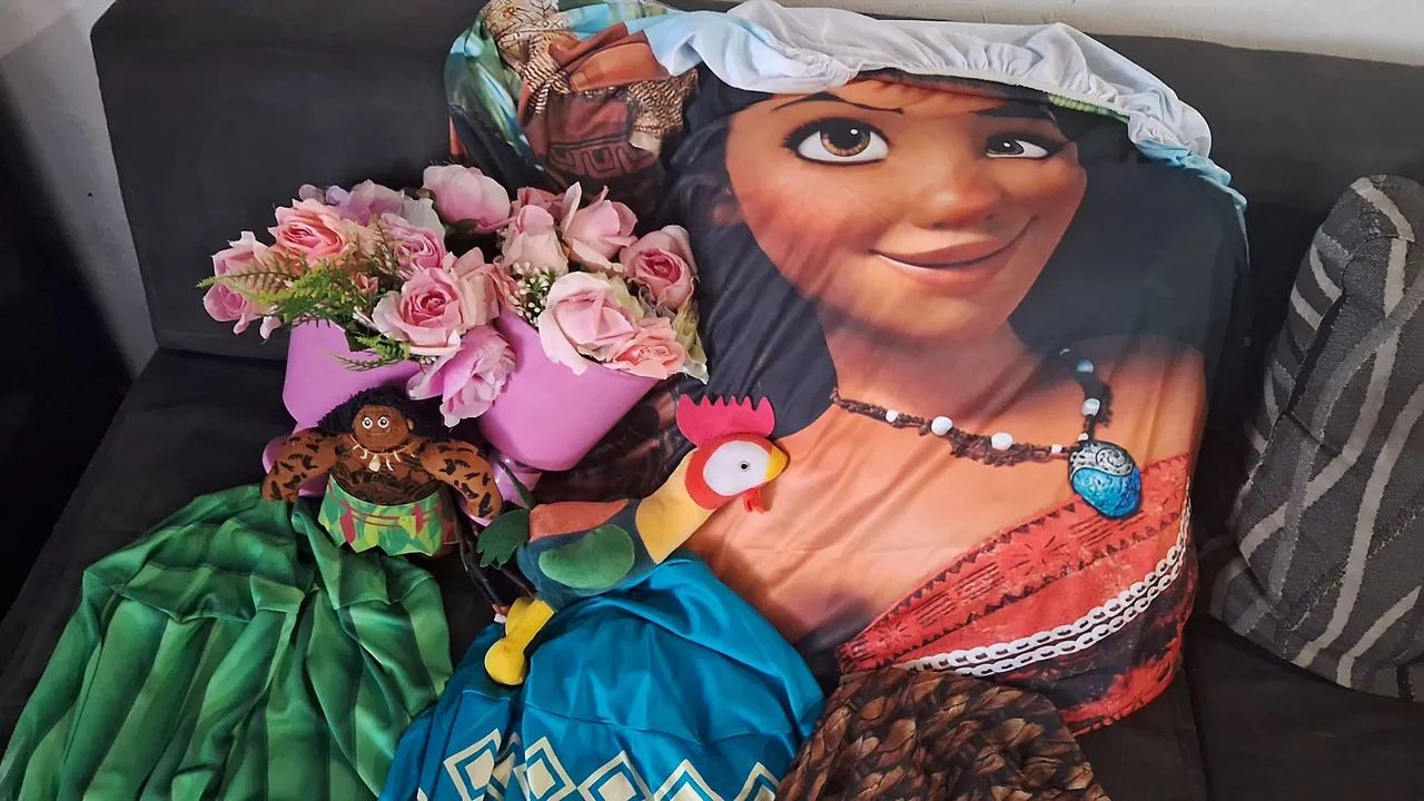 Desapego moana usado uma única vez