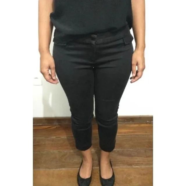 Calça Capri preta da opera rock - Foto 3