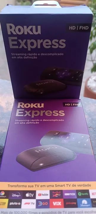 Roku Express - Streaming rápido e descomplicado em alta definição