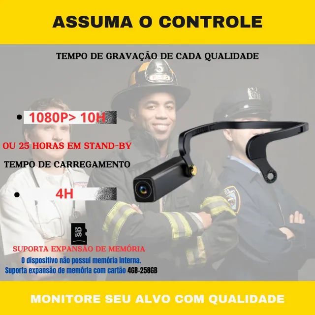 Câmera esportiva com suporte de cabeça  - Foto 5