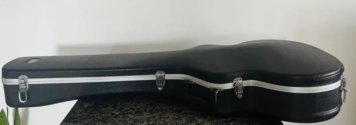 Só venda - Baixolao Cort Com captação fishman e hard case da RockCase by Warick - Foto 5