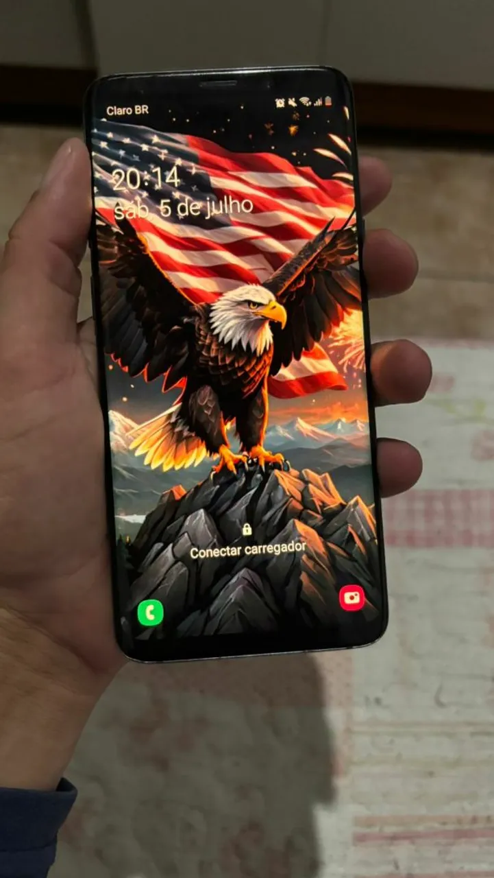 S9 plus 128 gbs 6gbs de ram nacional biometria