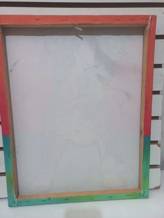 Quadro de Bulldog Francês Colorido - Foto 3