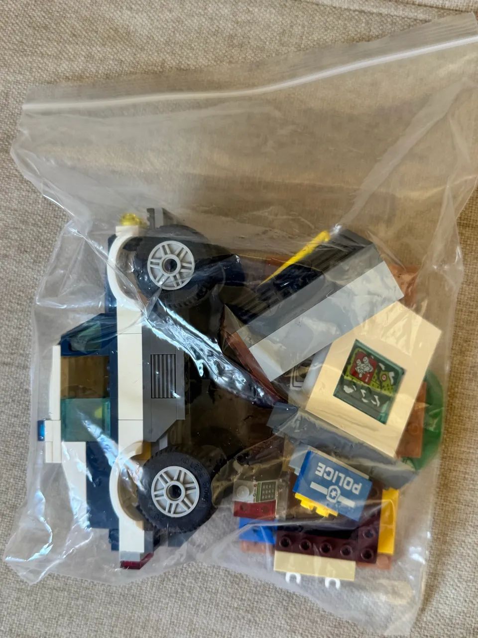 Lego CITY Police Car e base policial originais - Foto 3