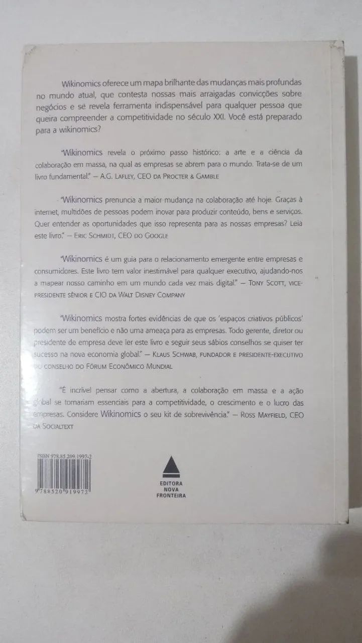 Wikinomics - Como a colaboração em massa pode mudar o seu negócio  - Foto 2