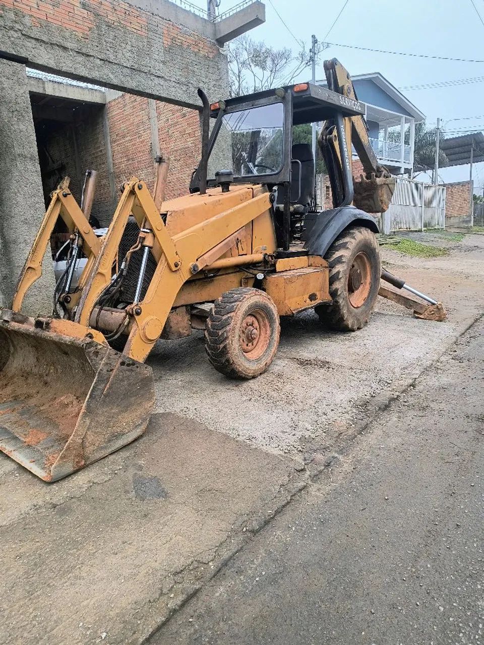 Retroescavadeira Case 580l - Foto 3