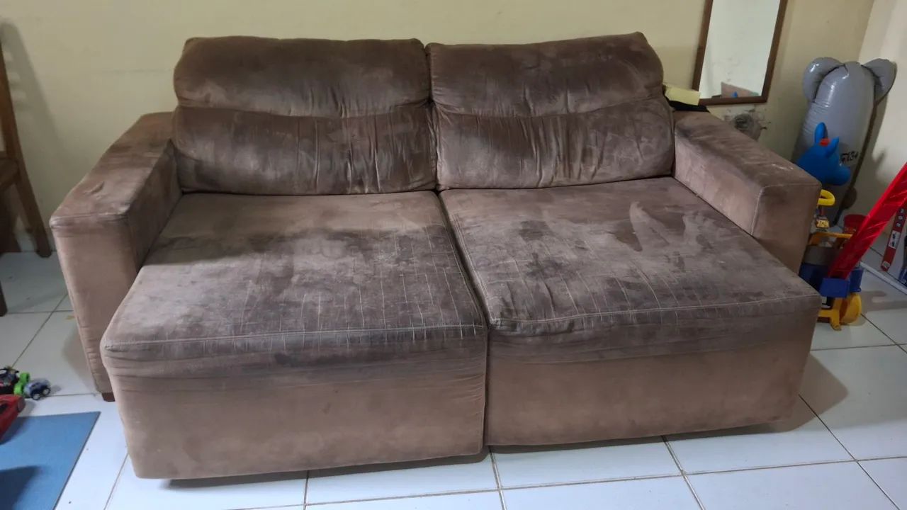 Sofá de 3 Lugares retrátil 