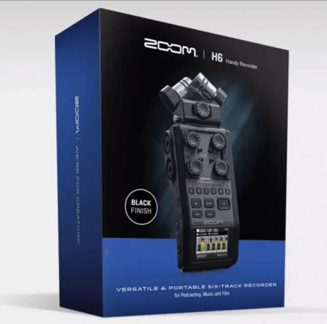 Gravador zoom H6 black Finish