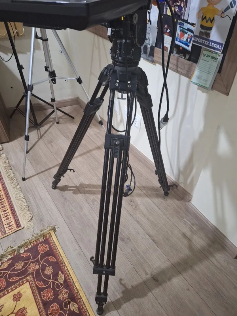 Teleprompter com tripé profissional  - Foto 3