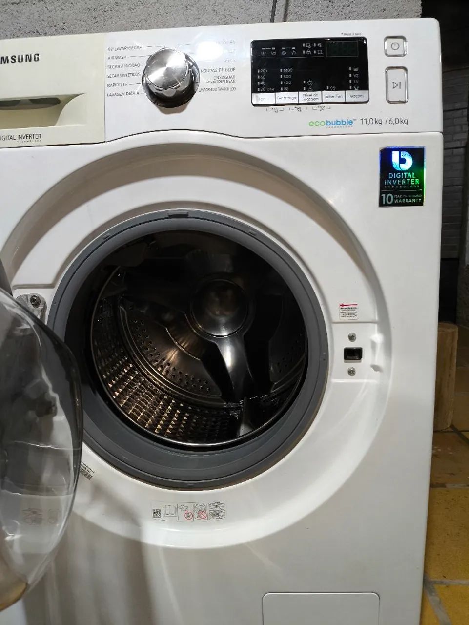 Máquina de Lavar e Secar Samsung 11kg EcoBubble