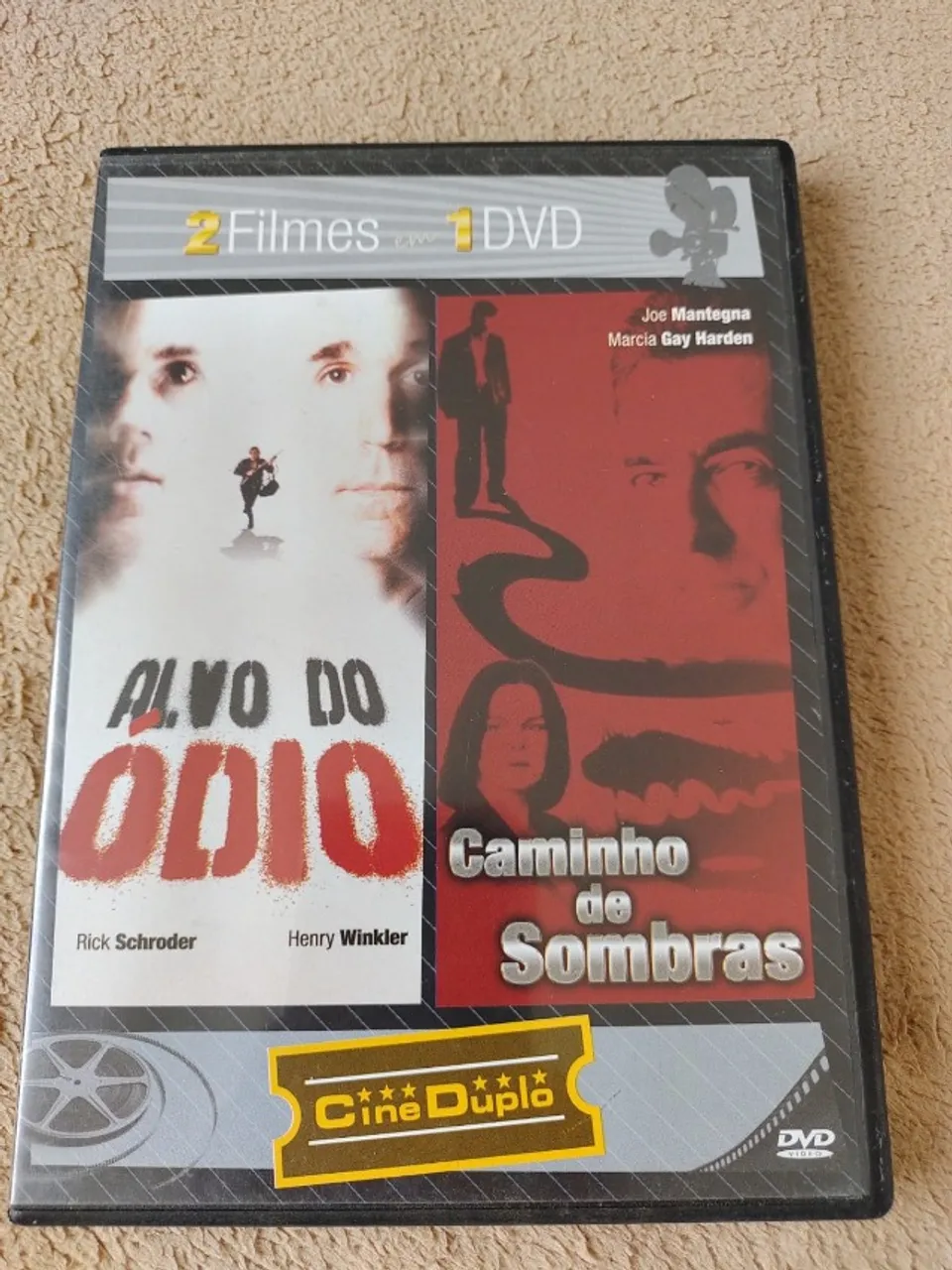 DVD Alvo do Ódio / Caminho de Sombras