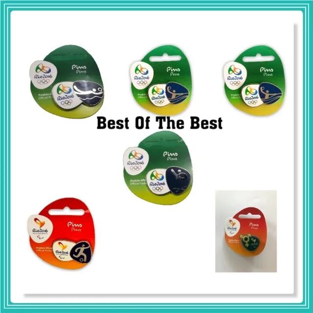 Rio 2016 Pins Olimpicos