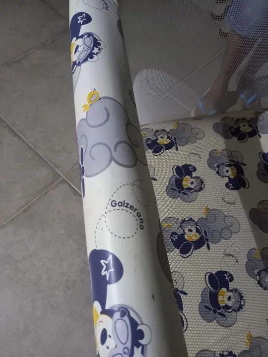 Cercadinho bebê bem conservado da Galzerano - Foto 4