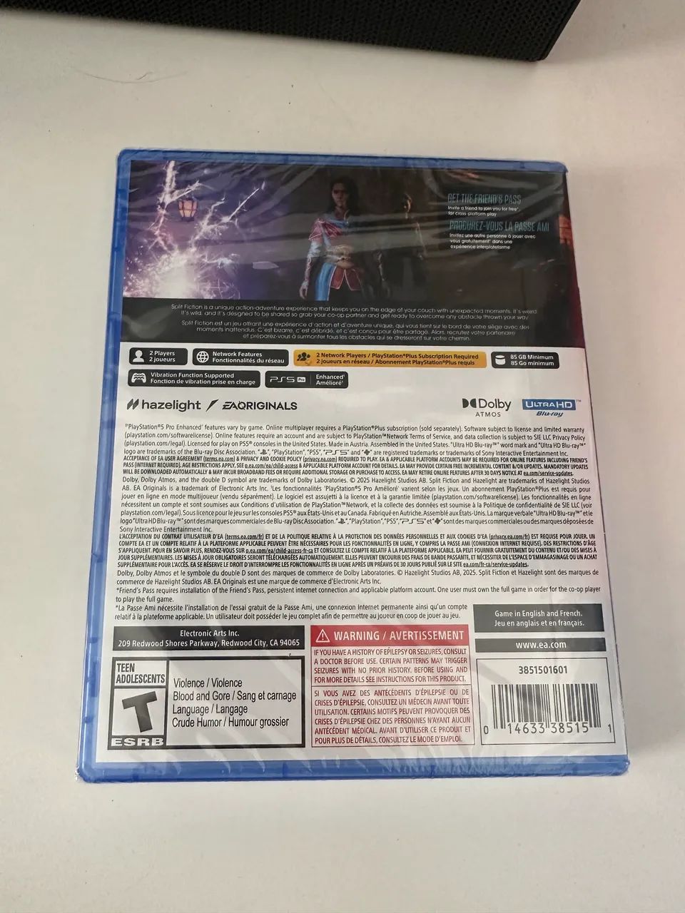 Jogo PS5 - Split Fiction - LACRADO - Foto 2
