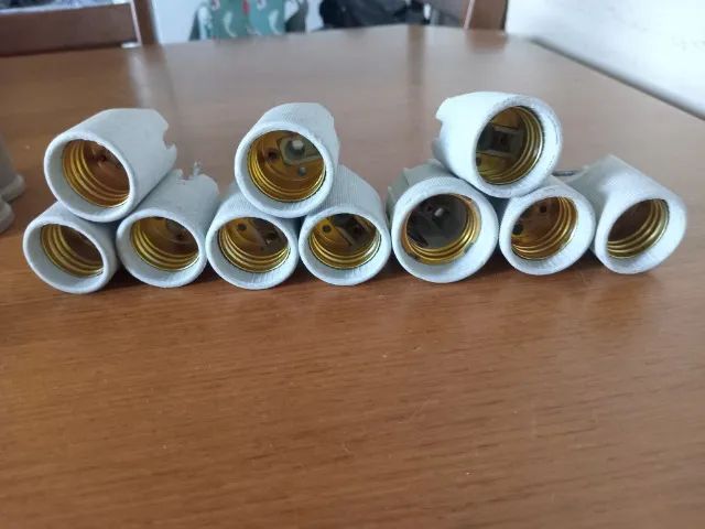 soquete de porcelana 10 un - Foto 4