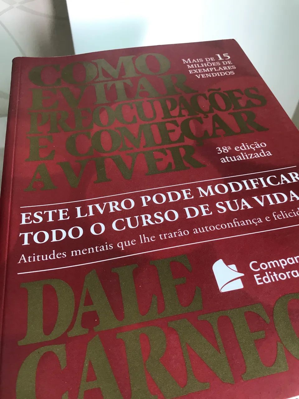 Livro Como evitar preocupações