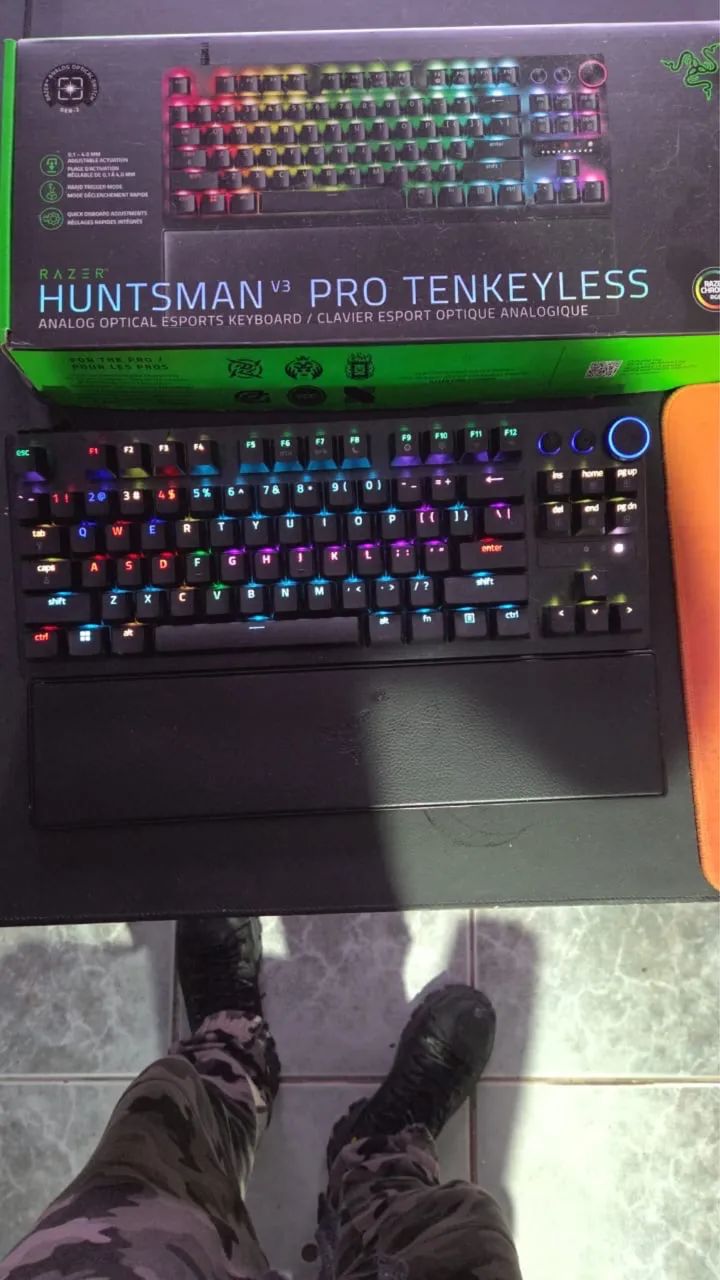Teclado Razer Hunstman V3 Pro TKL