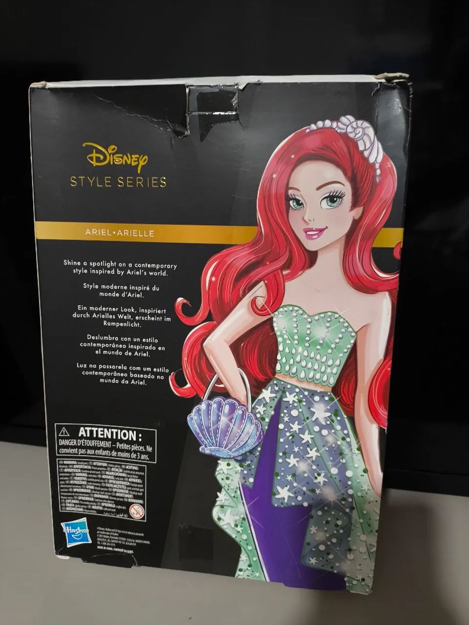 Boneca Ariel Disney style series Hasbro  - Foto 4