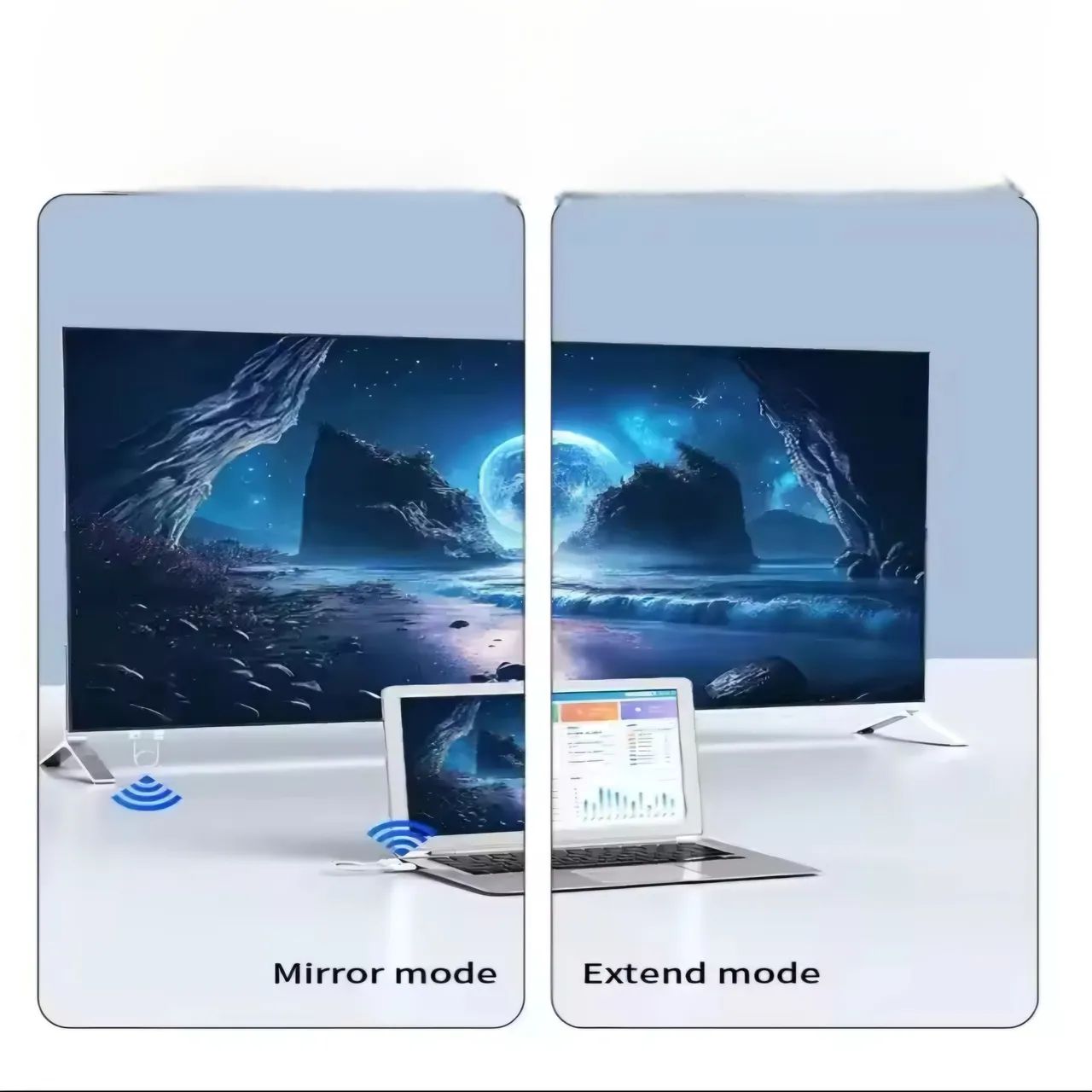 Transmissor e Receptor Sem Fio HDMI - Novo e Lacrado - Foto 4