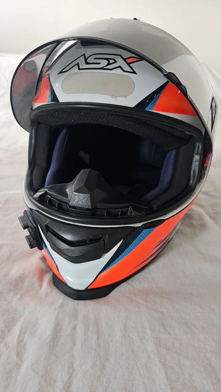Capacete Axxis - ASX Eagle Racing Attacker [ USADO ] - Foto 4