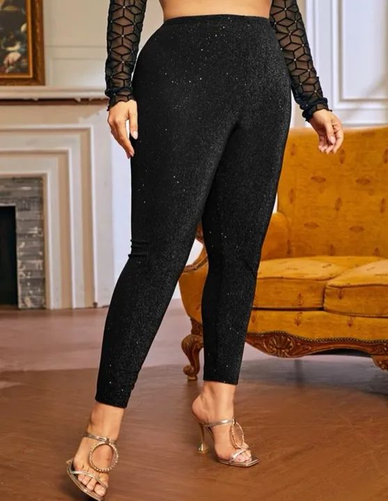 Calça legging brilho 